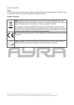 Preview for 5 page of Ayra 9000-0021-6269 User Manual