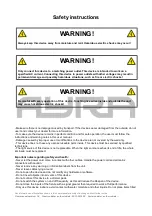 Preview for 3 page of Ayra 9000-0021-6271 User Manual