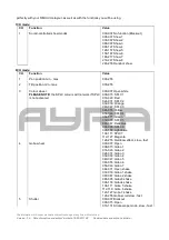 Preview for 10 page of Ayra 9000-0031-5820 User Manual