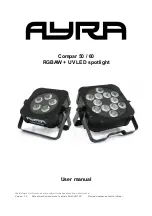 Ayra 9000-0031-5974 User Manual preview