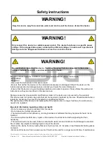 Preview for 3 page of Ayra 9000-0031-5974 User Manual