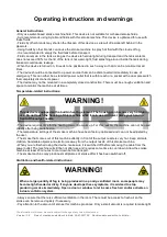 Preview for 6 page of Ayra 9000-0033-5447 User Manual