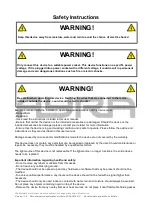 Preview for 3 page of Ayra 9000-0051-4476 User Manual