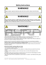 Preview for 3 page of Ayra 9000-0051-4484 User Manual