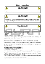 Preview for 3 page of Ayra 9000-0051-4489 User Manual