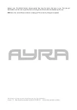 Предварительный просмотр 9 страницы Ayra 9000-0051-4489 User Manual