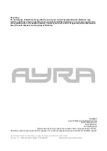 Preview for 6 page of Ayra Compar Kit Jr. User Manual