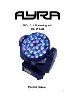 Ayra ERO 101 Product Manual предпросмотр