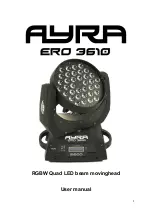 Ayra Ero 3610 User Manual preview