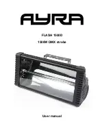 Ayra FLASH 1500D User Manual preview