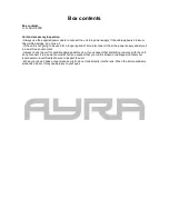 Preview for 5 page of Ayra FLASH 1500D User Manual