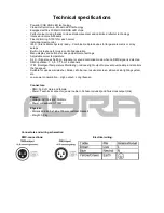 Preview for 11 page of Ayra IntenZ CB-150 User Manual