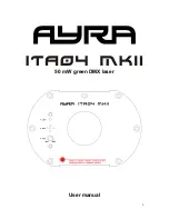 Предварительный просмотр 1 страницы Ayra Ita04 MKII User Manual