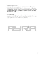 Предварительный просмотр 3 страницы Ayra Ita04 MKII User Manual