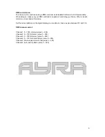 Предварительный просмотр 6 страницы Ayra TDC 4 LED User Manual