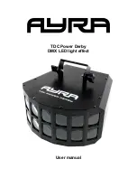 Ayra TDC Power Derby User Manual preview