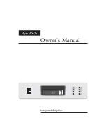 Ayre AX-7E Owner'S Manual preview