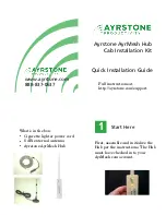 Предварительный просмотр 1 страницы AYRSTONE AyrMesh Hub Quick Installation Manual