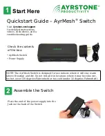 AYRSTONE AyrMesh Quick Start Manual preview