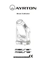 Preview for 1 page of Ayrton Mistral S Manual