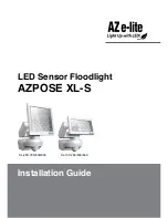 AZ e-lite AZPOSE XL-10S Installation Manual preview