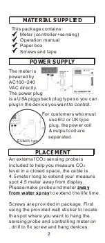 Preview for 3 page of az-instrument 7530-EU Operation Manual