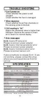 Preview for 12 page of az-instrument 7530-EU Operation Manual