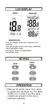 Preview for 4 page of az-instrument 8684 Operation Manual