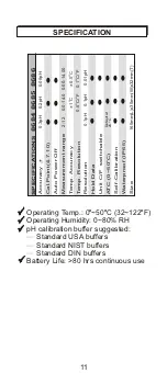 Preview for 12 page of az-instrument 8684 Operation Manual