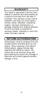 Preview for 12 page of az-instrument 8690 Operation Manual