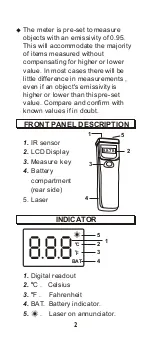 Preview for 3 page of az-instrument 8878 Operation Manual