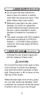 Preview for 4 page of az-instrument 8878 Operation Manual