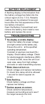 Preview for 7 page of az-instrument 8878 Operation Manual