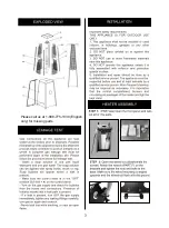 Preview for 4 page of AZ Patio Heaters 6101198 Assembly And Operation Instructions Manual