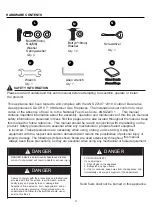 Preview for 3 page of AZ Patio Heaters F-1350-FPT Owner'S Manual