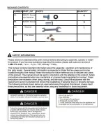 Предварительный просмотр 3 страницы AZ Patio Heaters WLF-HEX User Manual