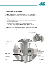 Preview for 13 page of AZ F-2-STD-A Operating And Maintenance Instructions Manual