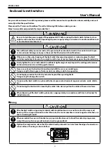 Предварительный просмотр 1 страницы Azbil CP-UM-3138E User Manual