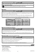 Предварительный просмотр 2 страницы Azbil CP-UM-3138E User Manual