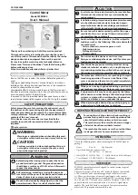 Предварительный просмотр 1 страницы Azbil ECM3000 Series User Manual