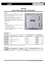 Preview for 1 page of Azbil HY6000Z Specifications & Instructions