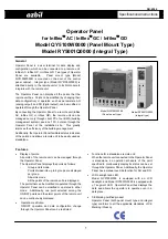 Azbil Infilex AC RY5001Q0000 Specifications & Instructions предпросмотр