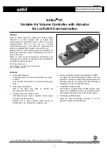 Предварительный просмотр 1 страницы Azbil Infilex VC Specifications & Instructions