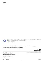 Предварительный просмотр 32 страницы Azbil Infilex VC Specifications & Instructions