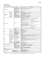 Preview for 5 page of Azbil Infilex WY5317C Specifications & Instructions