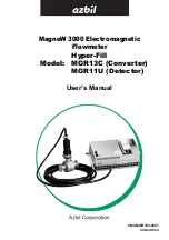 Azbil MagneW 3000 User Manual preview