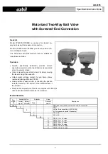 Azbil VY63 Series Specifications & Instructions preview