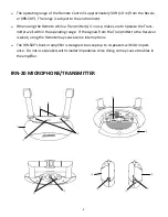 Предварительный просмотр 8 страницы Azden IR-CSX Instruction Manual