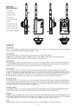 Предварительный просмотр 5 страницы Azden PRO-XR Instruction Manual