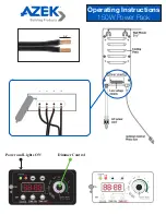 Предварительный просмотр 2 страницы AZEK 150W Operating Instructions